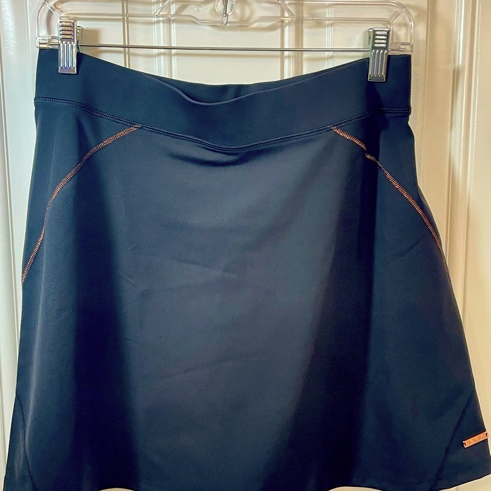 Mini Athletic Skirt-Black